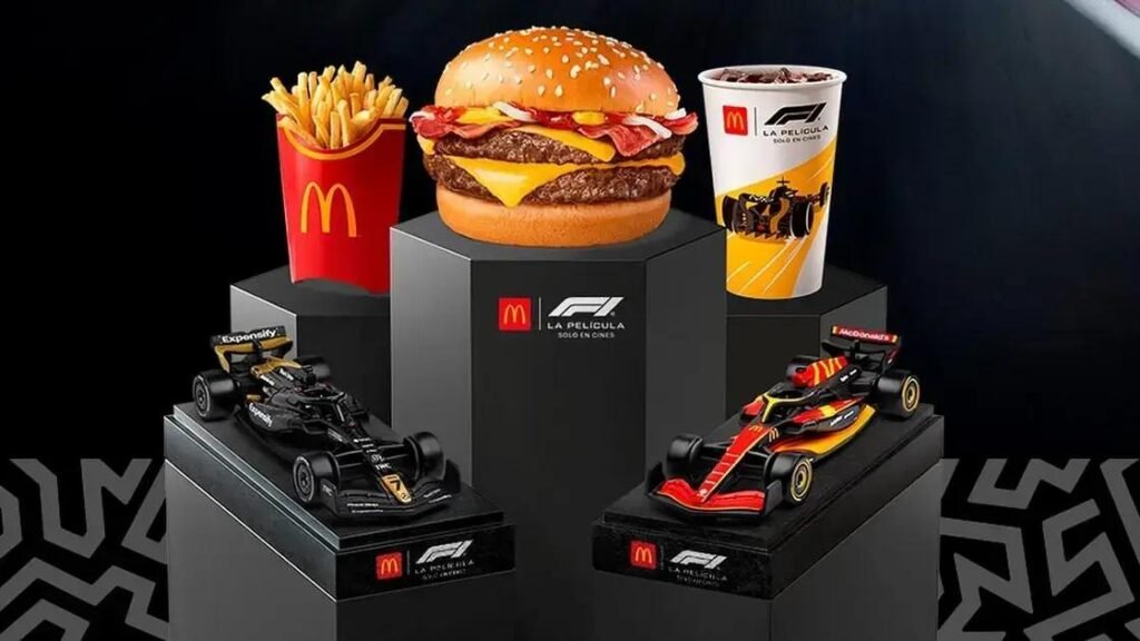 Combo de Miniaturas da Fórmula 1 Chega ao McDonald's Brasil
