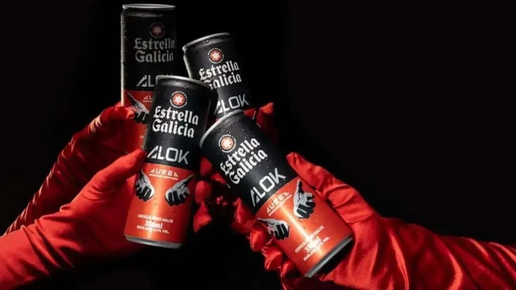 Estrella Galicia Lança Lata Exclusiva Para Show do Alok em São Paulo