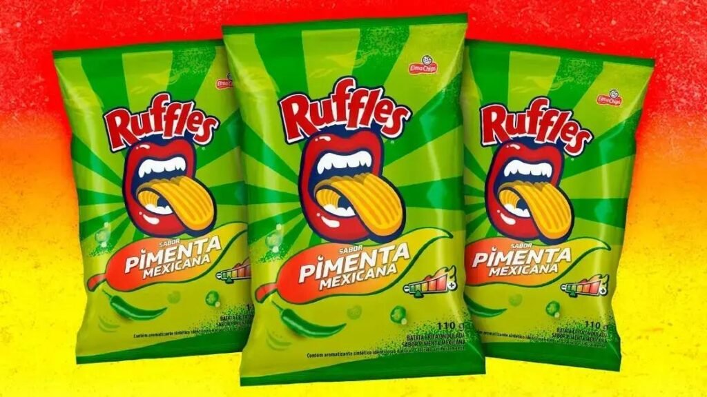 Ruffles Lança Novo Sabor: Pimenta Mexicana Chega ao Brasil