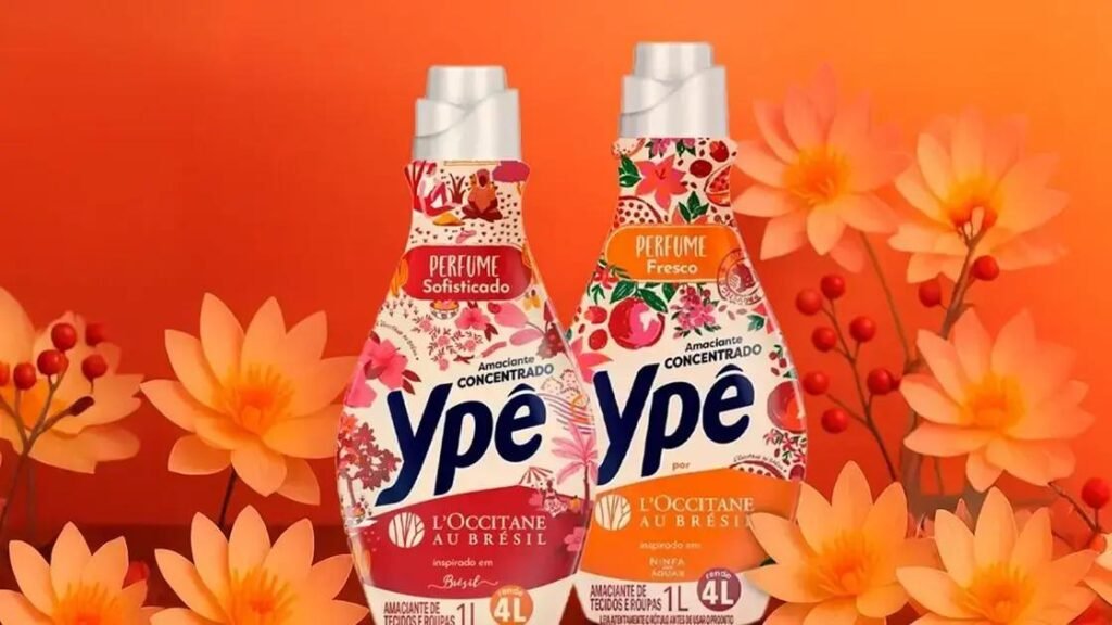 Ypê e L’Occitane Au Brésil Unem-se para Lançamento de Amaciante Concentrado