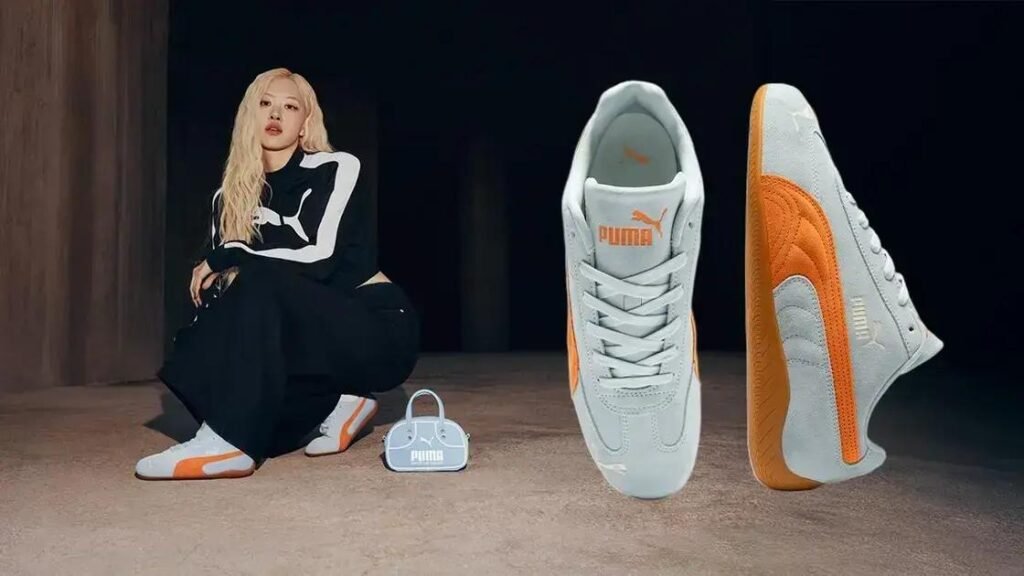 Collab entre Puma e Rosé do BLACKPINK traz de volta o icônico Speedcat em nova versão