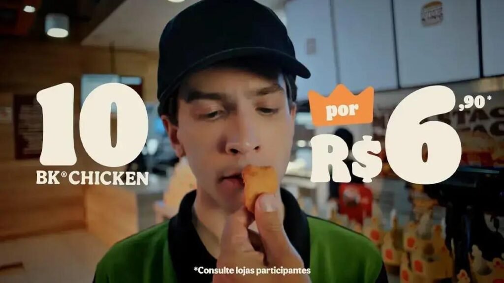 Burger King desafia McDonald's com nova promoção de nuggets e estratégia criativa