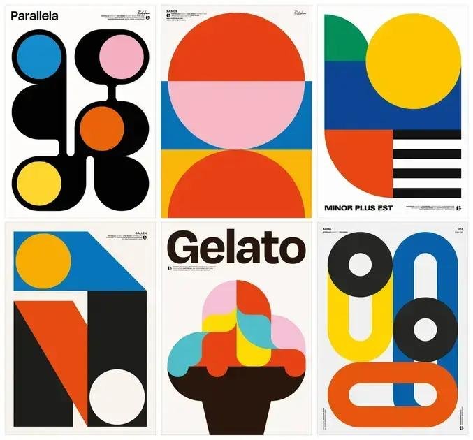 Explorando o Universo do PosterLad: Arte Geométrica, Nostalgia e Criatividade